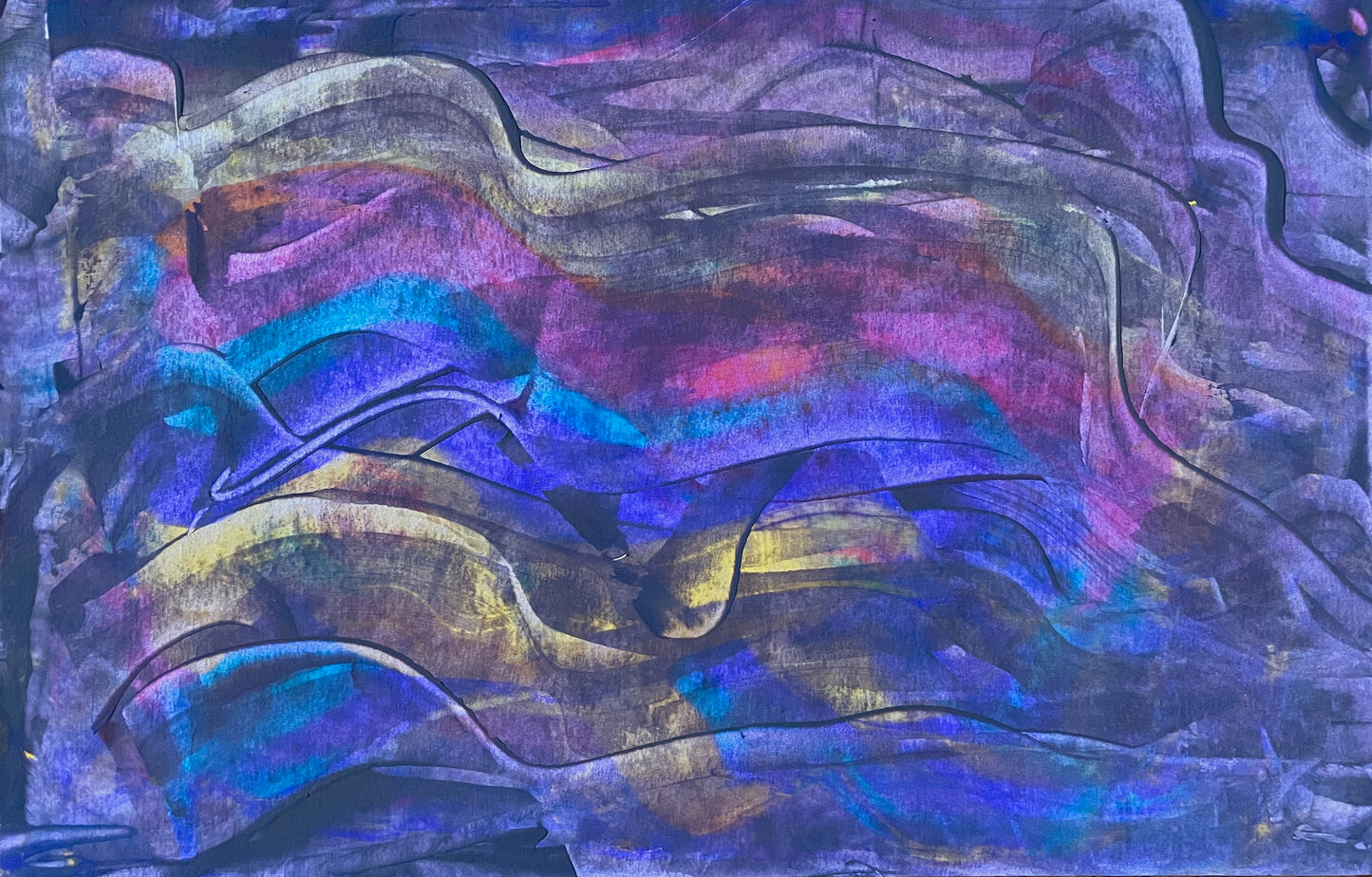 Undulations - 9.375" x 6"