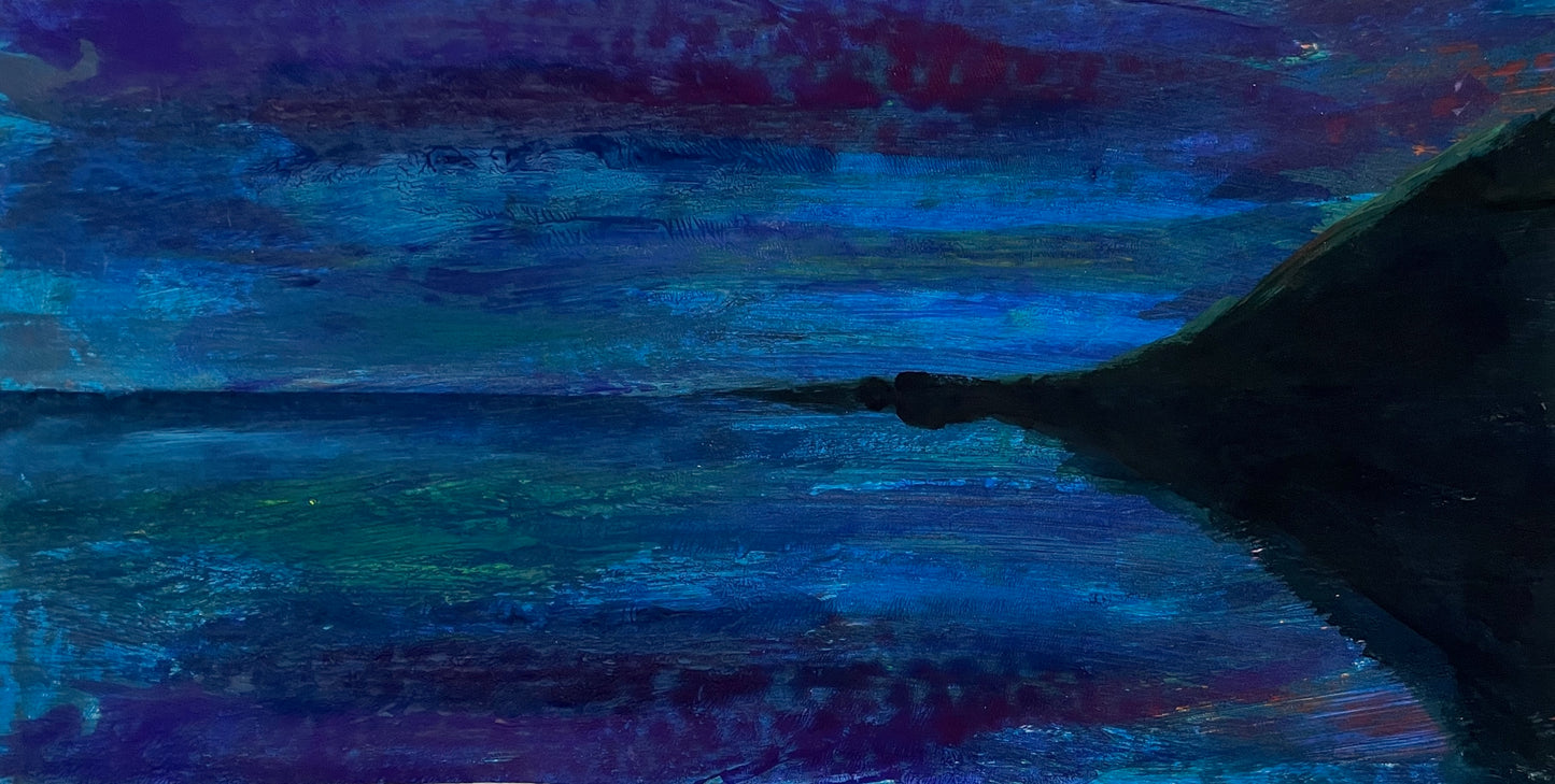 Blue Night - 12.25" x 6.25"