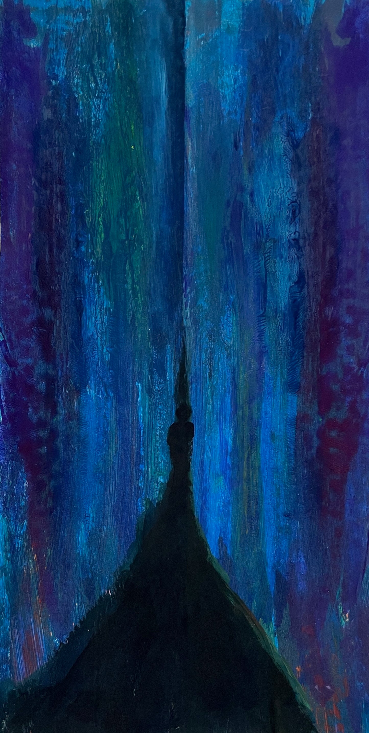 Blue Night - 12.25" x 6.25"