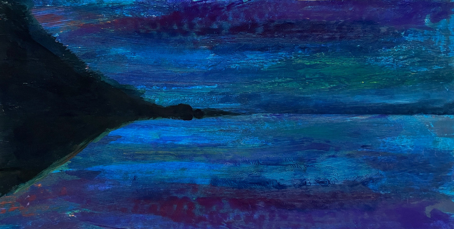 Blue Night - 12.25" x 6.25"